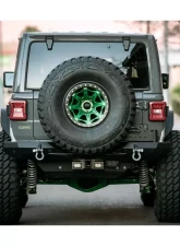 DV8 Off-Road Bolt On Hitch with Cube Lights for Jeep Wrangler JK | JL 2007-2022                                     - AHJP-01 - Image 5