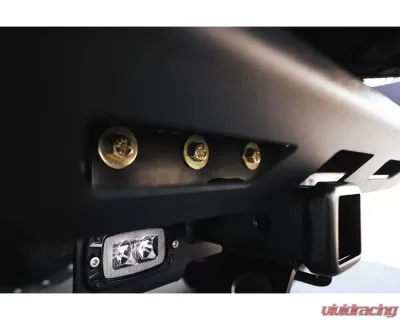 DV8 Off-Road Bolt On Hitch with Cube Lights for Jeep Wrangler JK | JL 2007-2022 - AHJP-01