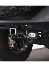 DV8 Off-Road Bolt On Hitch with Cube Lights for Jeep Wrangler JK | JL 2007-2022                                     - AHJP-01 - Image 9