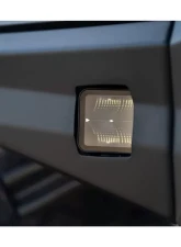 DV8 Off-Road Universal 3 Inch Cube LED Light Flood Pattern Post Mount                                     - BE3EW40W - Image 3