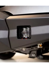 DV8 Off-Road Universal 3 Inch Cube LED Light Flood Pattern Post Mount                                     - BE3EW40W - Image 4