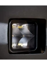 DV8 Off-Road Universal 3 Inch Cube LED Light Flood Pattern Post Mount                                     - BE3EW40W - Image 5