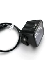 DV8 Off-Road Universal 3 Inch Cube LED Light Flood Pattern Post Mount                                     - BE3EW40W - Image 7