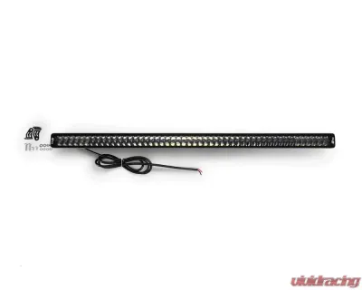 DV8 Off-Road Universal 52 Inch Dual Row LED Light Bar Flood/Spot Pattern with Side Mounts - BE52EW500W