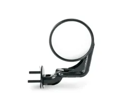 DV8 Offroad Tubular Mirrors; Black Jeep Wrangler 2007-2017