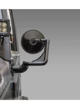 DV8 Offroad Tubular Mirrors; Black Jeep Wrangler 2007-2017                                     - D-JP-190050-B - Image 8
