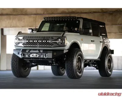 DV8 Offroad MTO Series Winch Front Bumper Ford Bronco 2021-2022 - FBBR-01