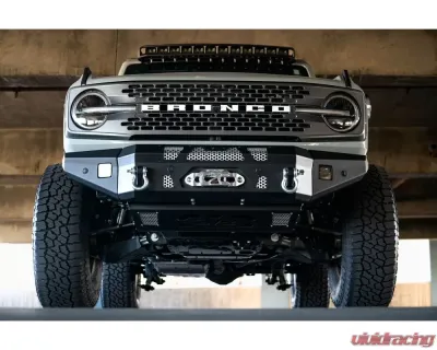 DV8 Offroad MTO Series Winch Front Bumper Ford Bronco 2021-2022 - FBBR-01