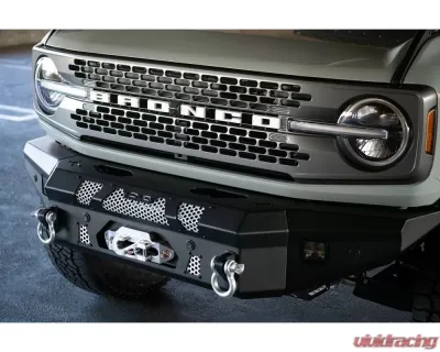 DV8 Offroad MTO Series Winch Front Bumper Ford Bronco 2021-2022 - FBBR-01