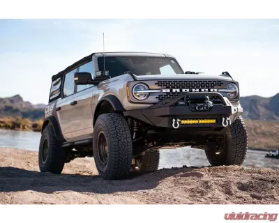 DV8 Offroad Add-On Wings Front Bumper Ford Bronco 2021-2022 - FBBR-02W