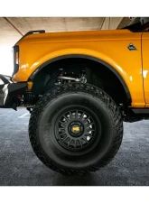 DV8 Off-Road Fender Flare Deletes for Ford Bronco 2021-2022, Front & Rear, Black                                     - FDBR-03 - Image 10