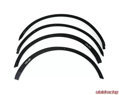 DV8 Off-Road Fender Flare Deletes for Ford Bronco 2021-2022, Front & Rear, Black - FDBR-03