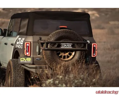 DV8 Off-Road Fender Flare Deletes for Ford Bronco 2021-2022, Front & Rear, Black - FDBR-03