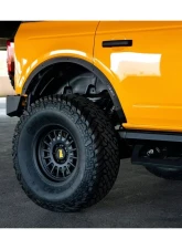 DV8 Off-Road Fender Flare Deletes for Ford Bronco 2021-2022, Front & Rear, Black                                     - FDBR-03 - Image 14