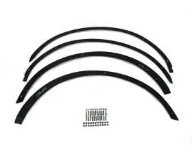 DV8 Off-Road Fender Flare Deletes for Ford Bronco 2021-2022, Front & Rear, Black