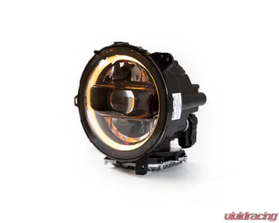 DV8 Offroad LED Headlights Black Jeep Wrangler | Gladiator JL | JLU | JT 2018-2025 - HLCJL-02