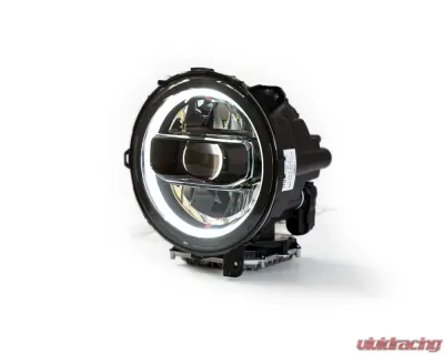 DV8 Offroad LED Headlights Black Jeep Wrangler | Gladiator JL | JLU | JT 2018-2025 - HLCJL-02