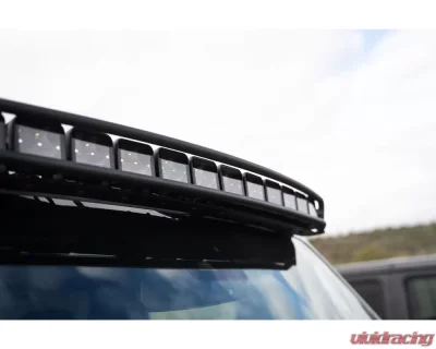 DV8 Offroad 40-Inch Curved Light Bar Mount Ford Bronco 2021-2022 - LBBR-03