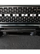 DV8 Offroad Factory Bumper Bull Bar Ford Bronco 2021-2022                                     - LBBR-06 - Image 11