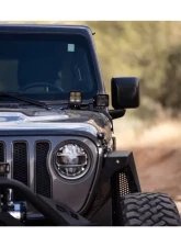 DV8 Offroad A-Pillar Dual Pod Light Mounts Jeep JL | Jeep JT 2018-2022                                     - LBJL-04 - Image 9