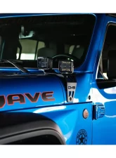 DV8 Offroad Dual Pod Light Mounts Jeep JL 392 | Jeep JT Mojave Edition 2020-2022                                     - LBJL-06 - Image 14