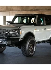 DV8 Offroad Bull Bar With LED Light Bar Mount MTO Series Front Bumpers                                     - LBUN-01 - Image 6
