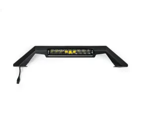 DV8 Offroad Bull Bar With LED Light Bar Mount MTO Series Front Bumpers