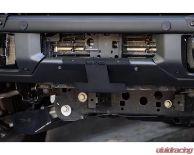 DV8 Off-Road Factory Front Bumper License Relocation Bracket for 2021-2022 Ford Bronco - LPBR-01