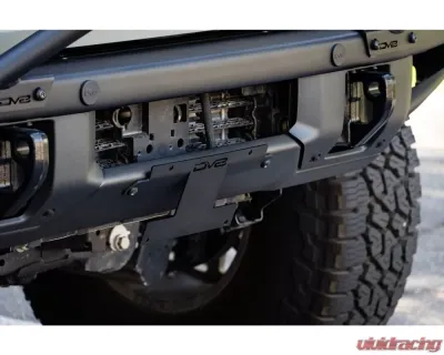 DV8 Off-Road Factory Front Bumper License Relocation Bracket for 2021-2022 Ford Bronco - LPBR-01