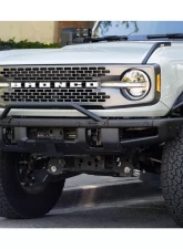 DV8 Off-Road Factory Front Bumper License Relocation Bracket for 2021-2022 Ford Bronco                                     - LPBR-01 - Image 10