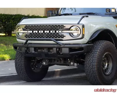 DV8 Off-Road Factory Front Bumper License Relocation Bracket for 2021-2022 Ford Bronco - LPBR-01