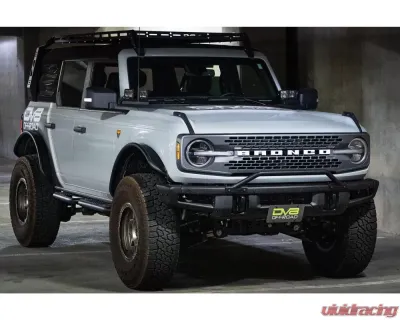 DV8 Off-Road Factory Front Bumper License Relocation Bracket for 2021-2022 Ford Bronco - LPBR-01