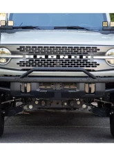 DV8 Off-Road Factory Front Bumper License Relocation Bracket for 2021-2022 Ford Bronco                                     - LPBR-01 - Image 11