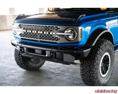 DV8 Off-Road Factory Front Bumper License Relocation Bracket for Ford Bronco 2021-2022 - LPBR-02