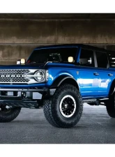 DV8 Off-Road Factory Front Bumper License Relocation Bracket for Ford Bronco 2021-2022                                     - LPBR-02 - Image 18