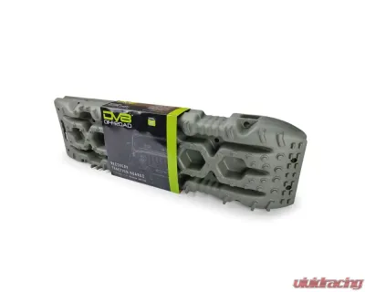 DV8 Offroad Traction Boards With Bag; Olive; Pair - RTB1-01OL