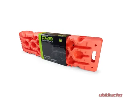DV8 Offroad Traction Boards With Bag; Red; Pair - RTB1-01RD