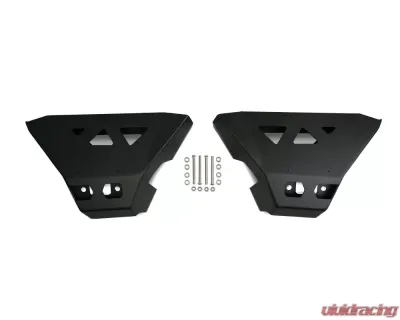 DV8 Off-Road Front Lower Control Arm Skid Plate for Ford Bronco 2021-2022, Steel - SPBR-02