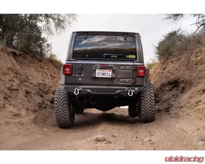 DV8 Off-Road Spare Tire Delete with Light Mounts for Jeep Wrangler JL 2018-2022 - TSJL-03