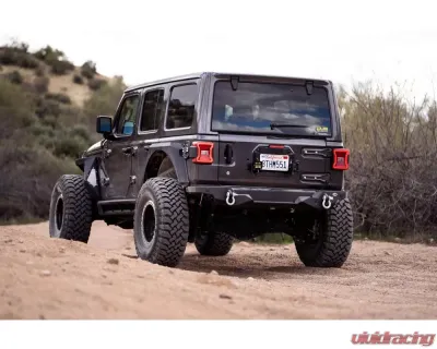 DV8 Off-Road Spare Tire Delete with Light Mounts for Jeep Wrangler JL 2018-2022 - TSJL-03