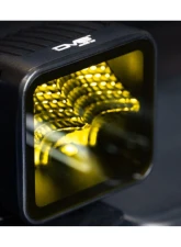 DV8 Off-Road 3-Inch Elite Series LED Amber Pod Light for Jeep Wrangler 2007-2018                                     - BE3EW40W-A - Image 13