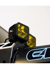 DV8 Off-Road 3-Inch Elite Series LED Amber Pod Light for Jeep Wrangler 2007-2018                                     - BE3EW40W-A - Image 14