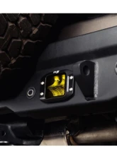 DV8 Off-Road 3-Inch Elite Series LED Amber Flush Mount Pod Light for Jeep Wrangler 2007-2018                                     - BE3FMW40W-A - Image 10