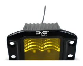 DV8 Offroad 3-Inch Elite Series LED Amber Flush Mount Pod Light
