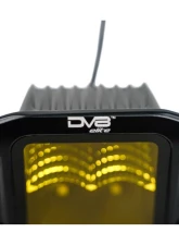 DV8 Off-Road 3-Inch Elite Series LED Amber Flush Mount Pod Light for Jeep Wrangler 2007-2018                                     - BE3FMW40W-A - Image 16