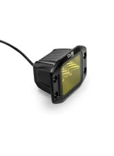 DV8 Off-Road 3-Inch Elite Series LED Amber Flush Mount Pod Light for Jeep Wrangler 2007-2018                                     - BE3FMW40W-A - Image 4