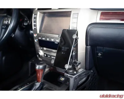 DV8 Off-Road CCGX-02 Center Console Molle Panels for Lexus GX 460 2010, Black - CCGX-02