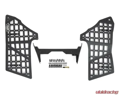 DV8 Off-Road CCGX-02 Center Console Molle Panels for Lexus GX 460 2010, Black - CCGX-02