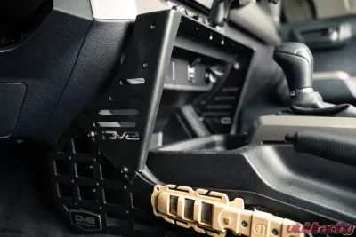 DV8 Off-Road Center Console Molle Panels & Device Mount for Toyota Tacoma 2016-2023 - CCT1-01
