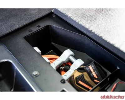 DV8 Offroad Air Compressor Mount and Storage Box Ford Bronco 2021-2025 - CMBR-01